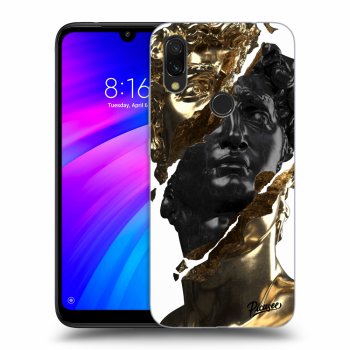 Ovitek za Xiaomi Redmi 7 - Gold - Black