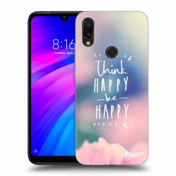 Ovitek za Xiaomi Redmi 7 - Think happy be happy