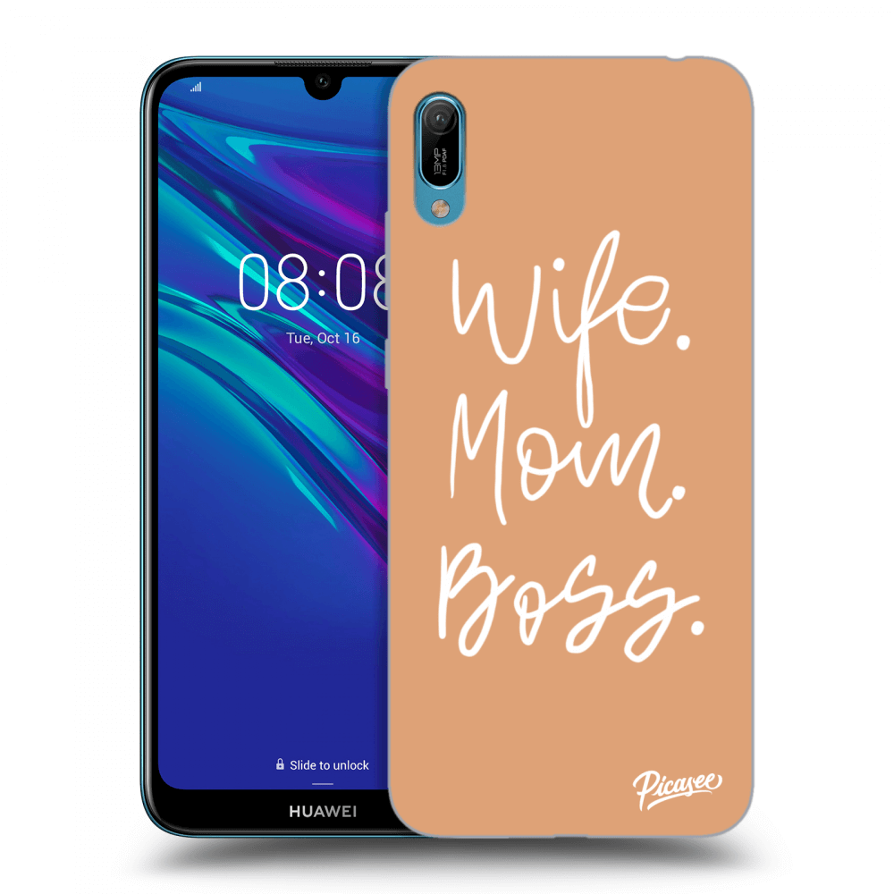 Picasee ULTIMATE CASE za Huawei Y6 2019 - Boss Mama