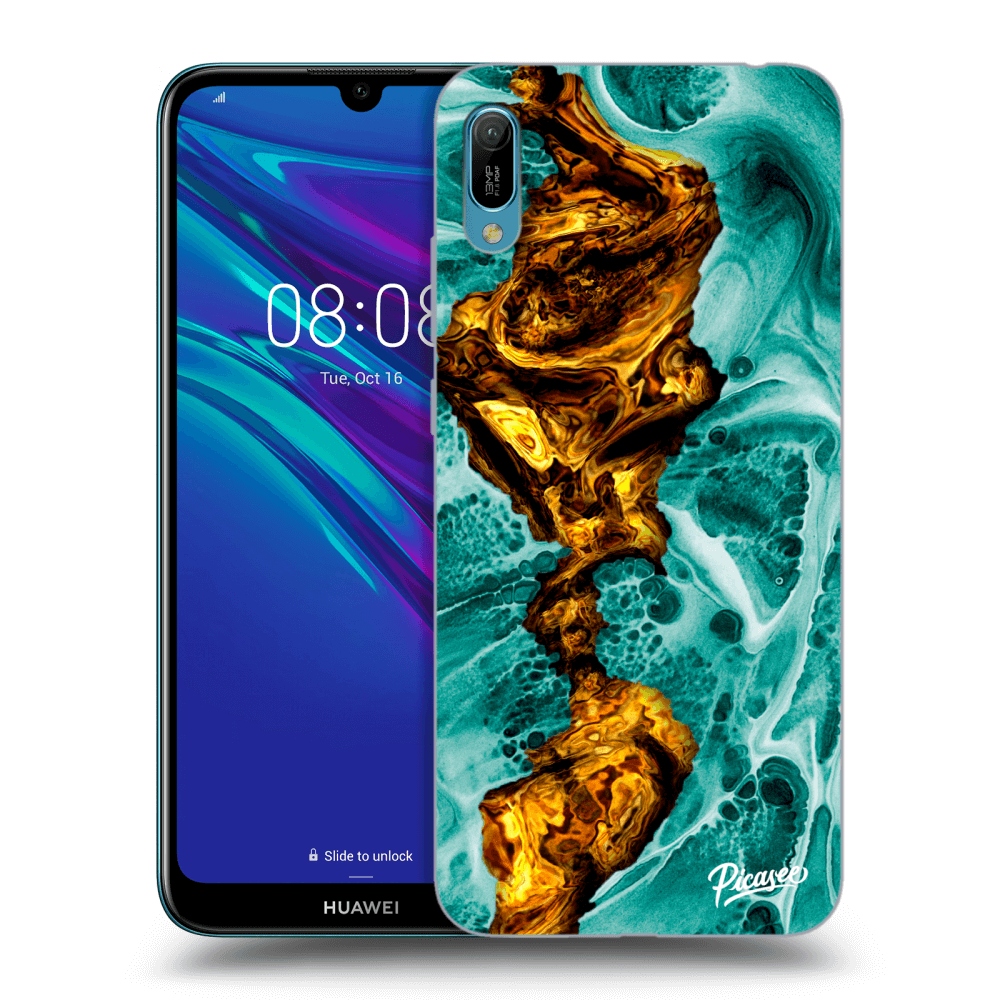 Picasee ULTIMATE CASE za Huawei Y6 2019 - Goldsky