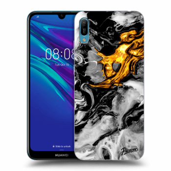 Ovitek za Huawei Y6 2019 - Black Gold 2