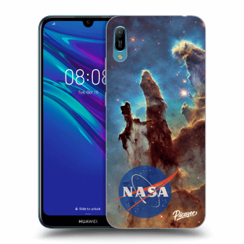 Picasee silikonski črni ovitek za Huawei Y6 2019 - Eagle Nebula