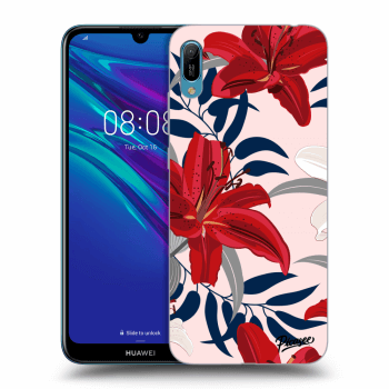 Ovitek za Huawei Y6 2019 - Red Lily