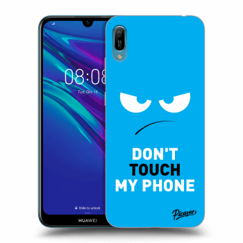 Ovitek za Huawei Y6 2019 - Angry Eyes - Blue
