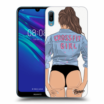 Picasee silikonski črni ovitek za Huawei Y6 2019 - Crossfit girl - nickynellow