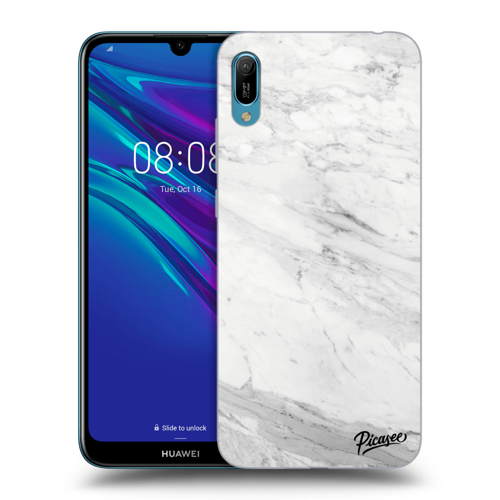 Picasee ULTIMATE CASE za Huawei Y6 2019 - White marble