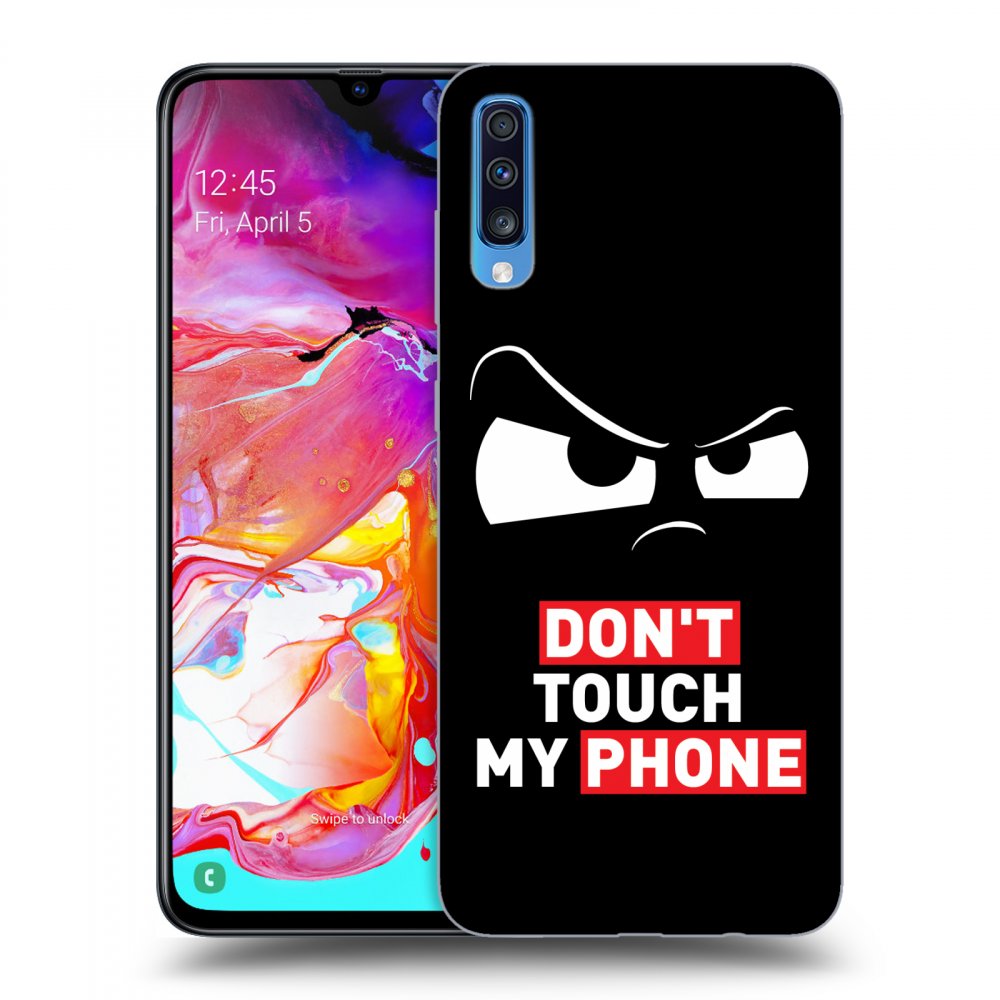 Picasee ULTIMATE CASE za Samsung Galaxy A70 A705F - Cloudy Eye - Transparent