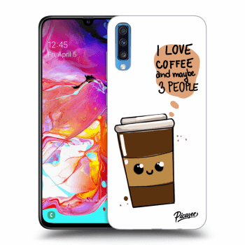 Ovitek za Samsung Galaxy A70 A705F - Cute coffee