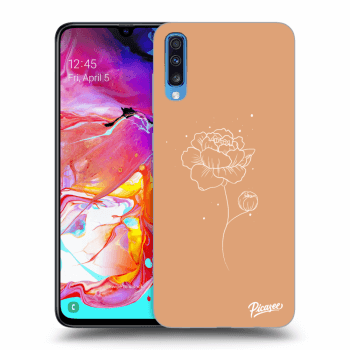 Ovitek za Samsung Galaxy A70 A705F - Peonies