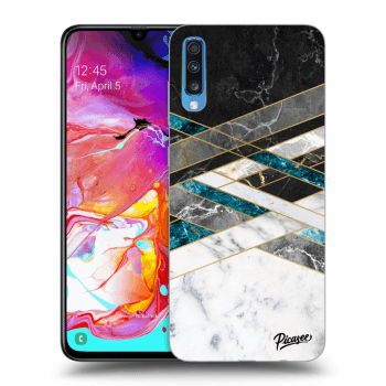 Ovitek za Samsung Galaxy A70 A705F - Black & White geometry