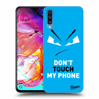 Ovitek za Samsung Galaxy A70 A705F - Evil Eye - Blue