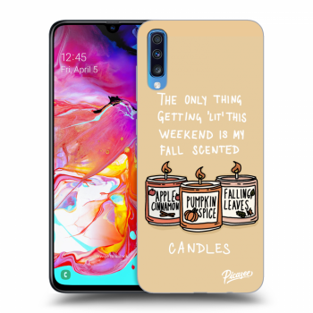 Ovitek za Samsung Galaxy A70 A705F - Candles