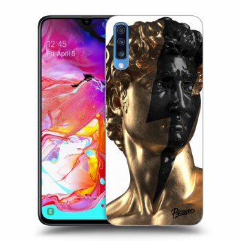 Ovitek za Samsung Galaxy A70 A705F - Wildfire - Gold