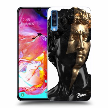 Ovitek za Samsung Galaxy A70 A705F - Wildfire - Black