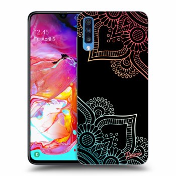 Ovitek za Samsung Galaxy A70 A705F - Flowers pattern