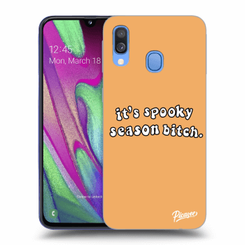 Ovitek za Samsung Galaxy A40 A405F - Spooky season