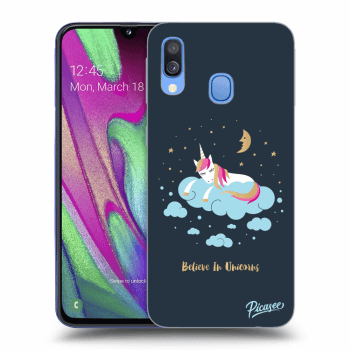 Ovitek za Samsung Galaxy A40 A405F - Believe In Unicorns