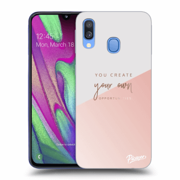 Picasee ULTIMATE CASE za Samsung Galaxy A40 A405F - You create your own opportunities