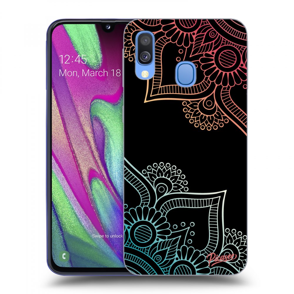 Picasee ULTIMATE CASE za Samsung Galaxy A40 A405F - Flowers pattern