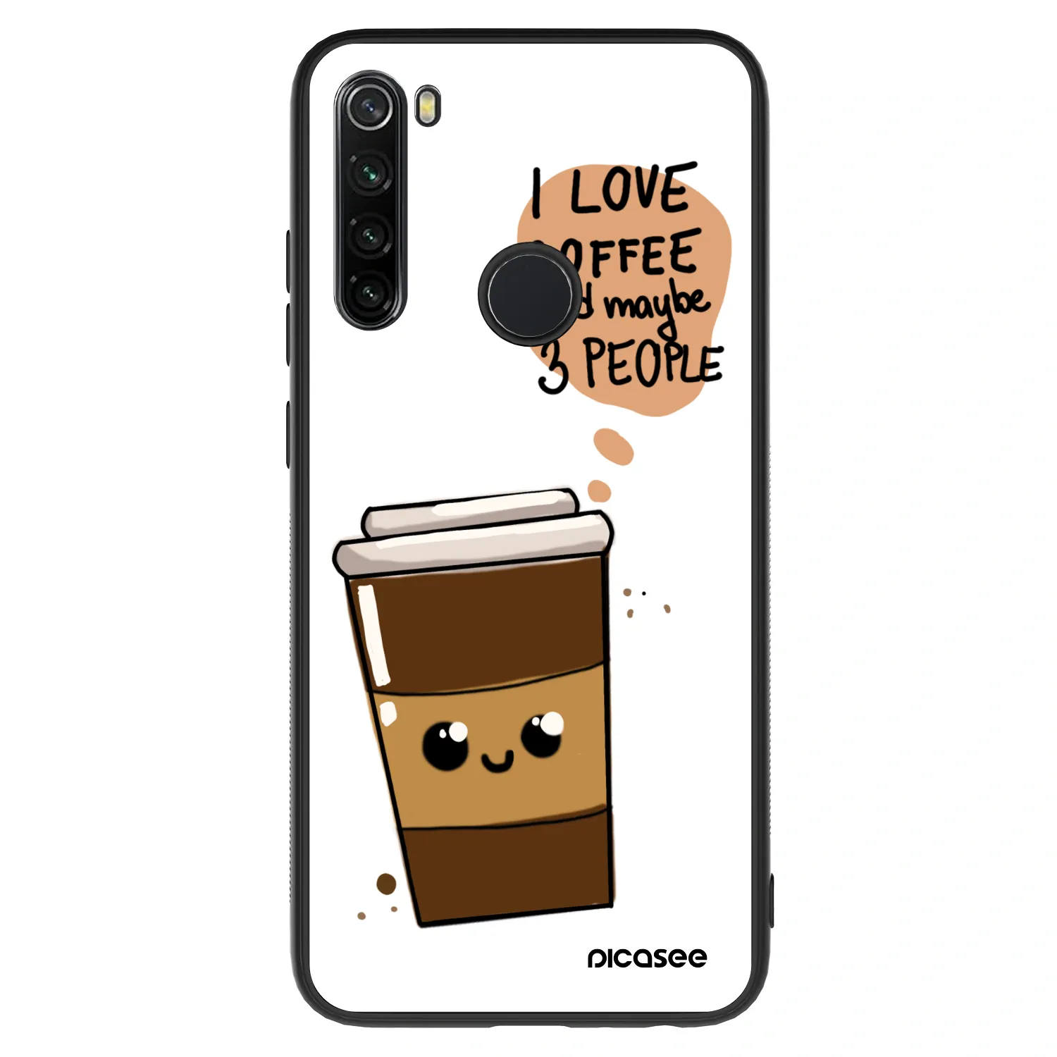 Picasee ULTIMATE CASE za Xiaomi Redmi Note 8 - Cute coffee