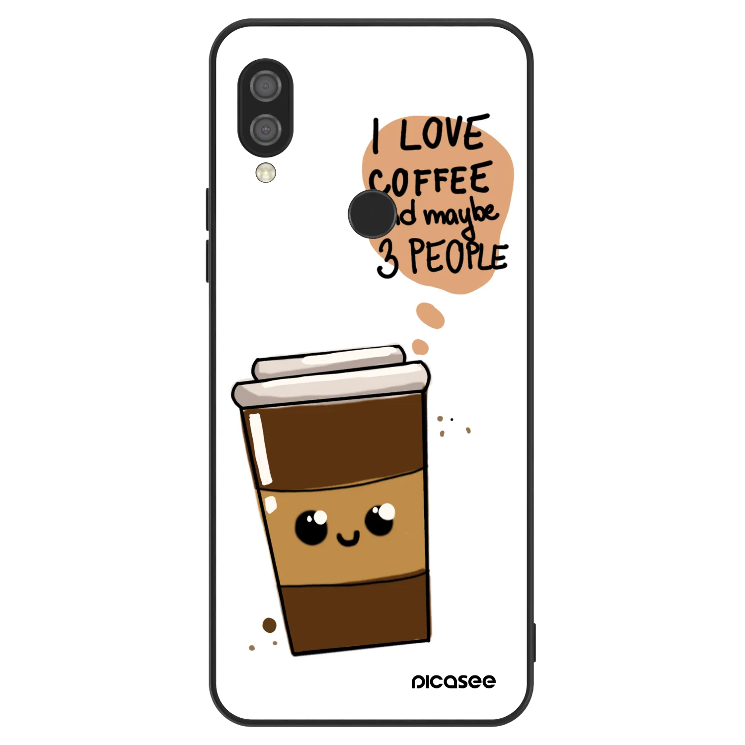 Picasee ULTIMATE CASE za Xiaomi Redmi 7 - Cute coffee