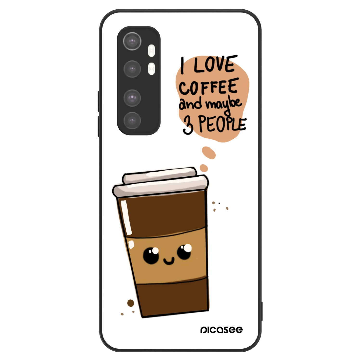 Picasee ULTIMATE CASE za Xiaomi Mi Note 10 Lite - Cute coffee