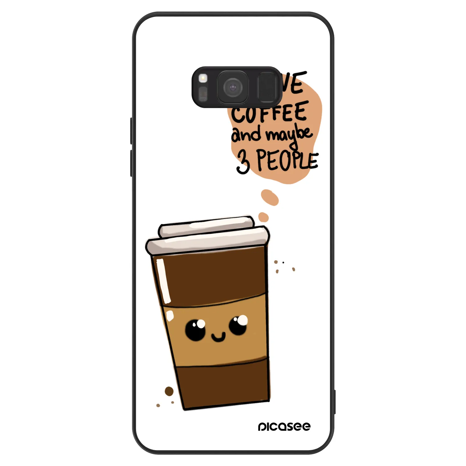 Picasee ULTIMATE CASE za Samsung Galaxy S8 G950F - Cute coffee