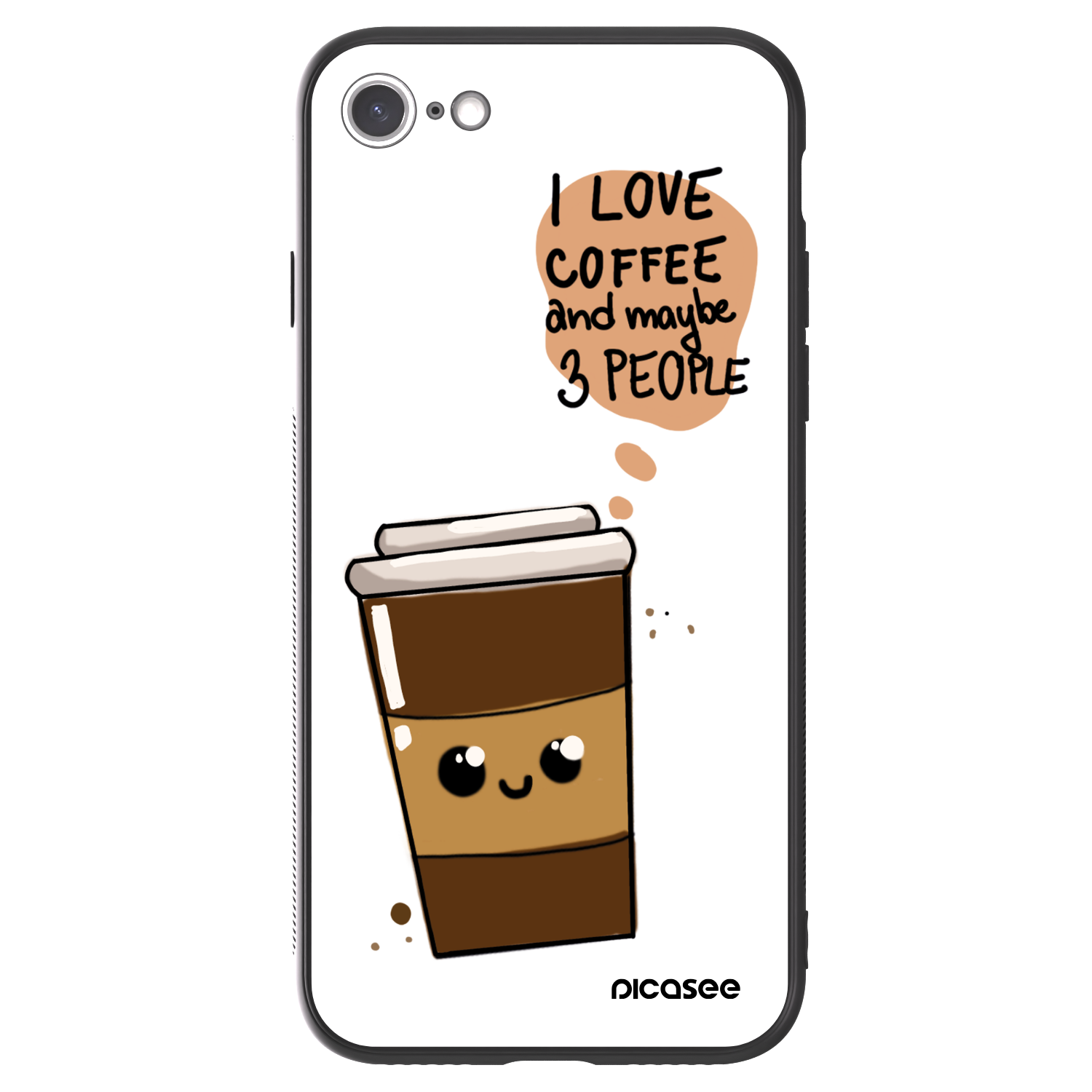 Picasee ULTIMATE CASE za Apple iPhone 8 - Cute coffee