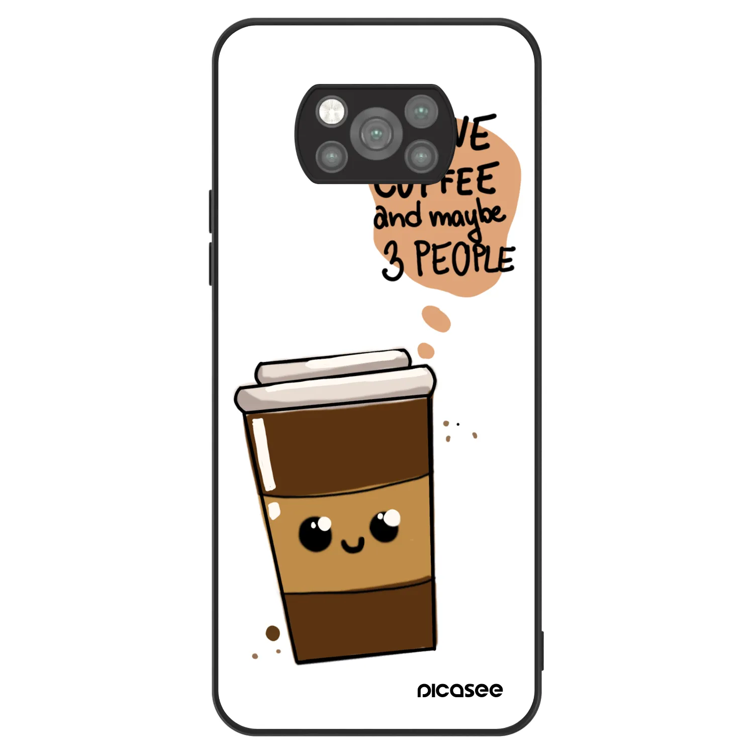 Picasee ULTIMATE CASE za Xiaomi Poco X3 Pro - Cute coffee