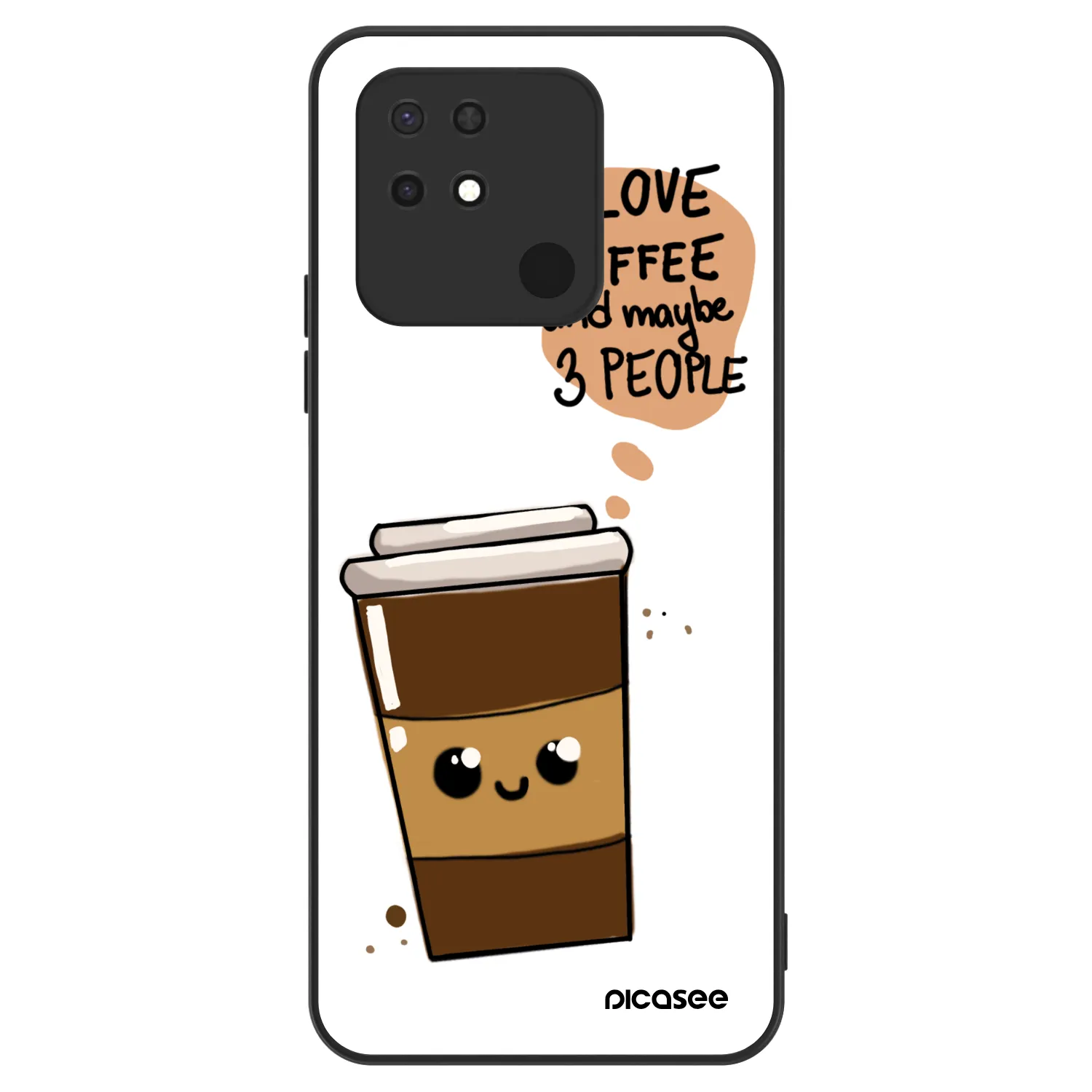 Picasee ULTIMATE CASE za Xiaomi Redmi 10C - Cute coffee