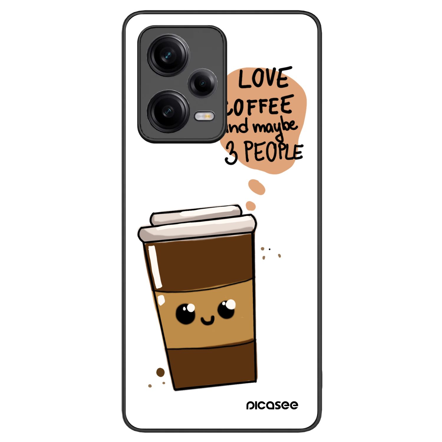 Picasee ULTIMATE CASE za Xiaomi Redmi Note 12 Pro 5G - Cute coffee