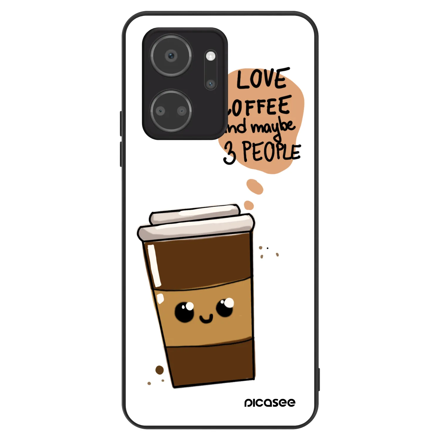 Picasee ULTIMATE CASE za Honor X7a - Cute coffee