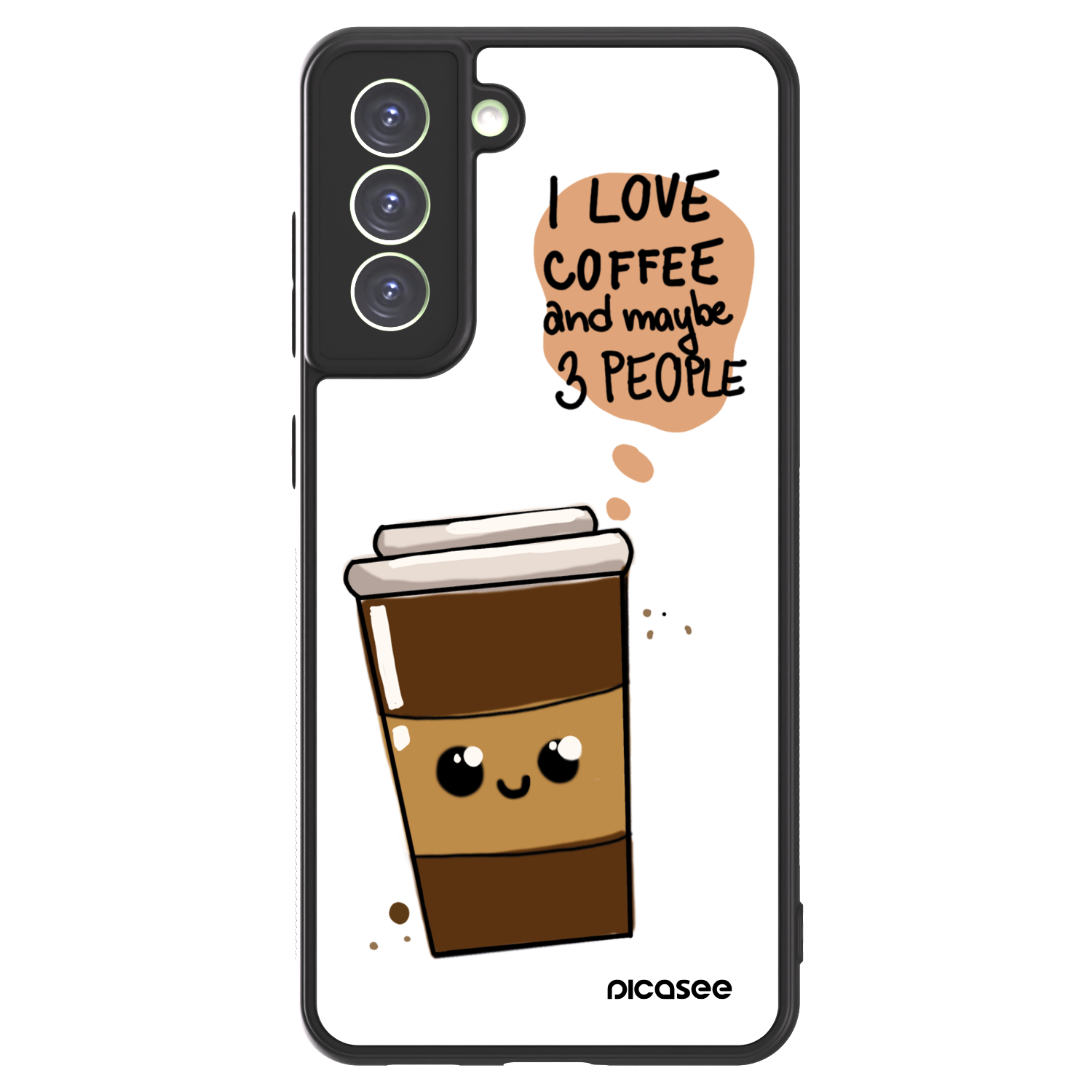 Picasee ULTIMATE CASE PowerShare za Samsung Galaxy S21 FE 5G - Cute coffee