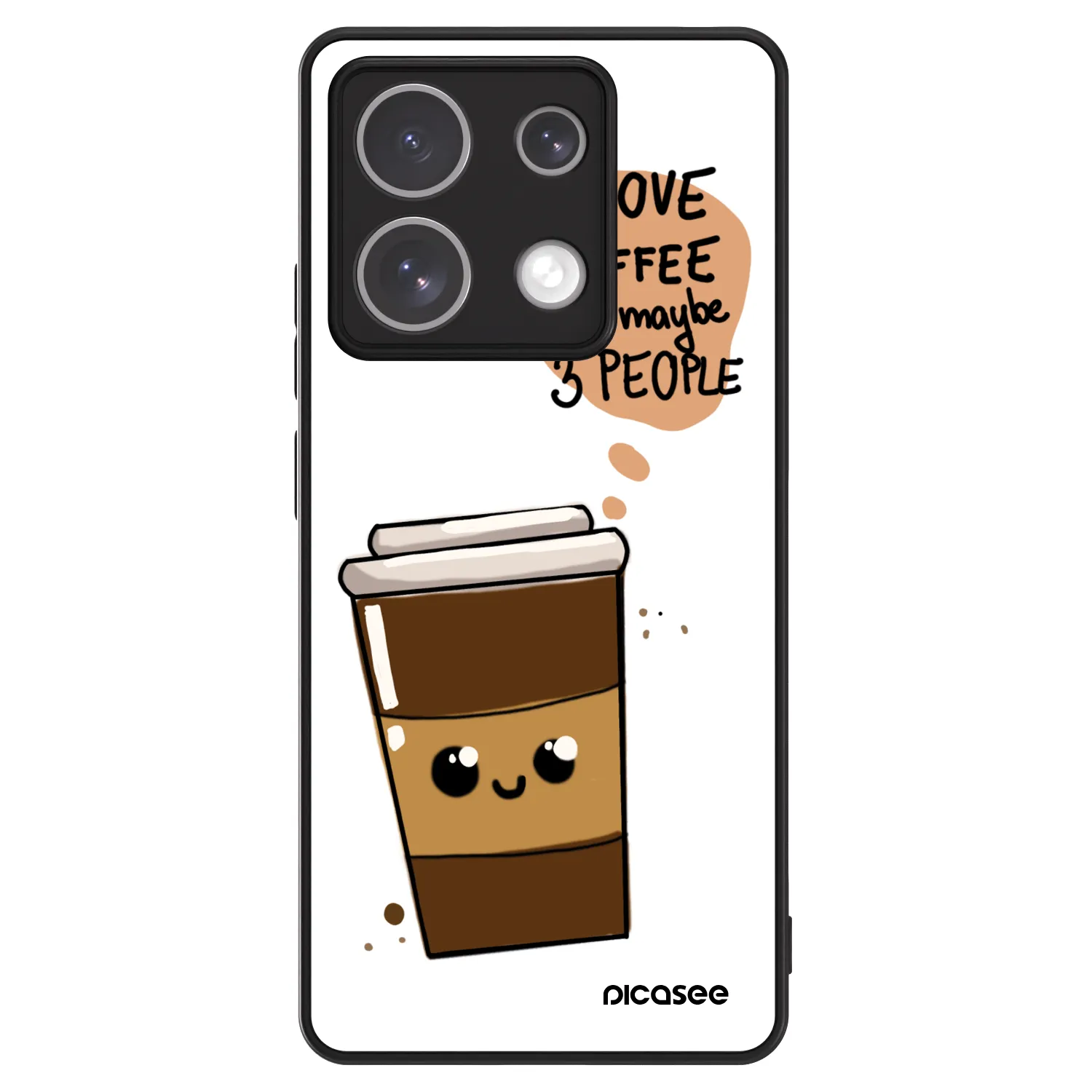 Picasee ULTIMATE CASE za Xiaomi Redmi Note 13 Pro 5G - Cute coffee