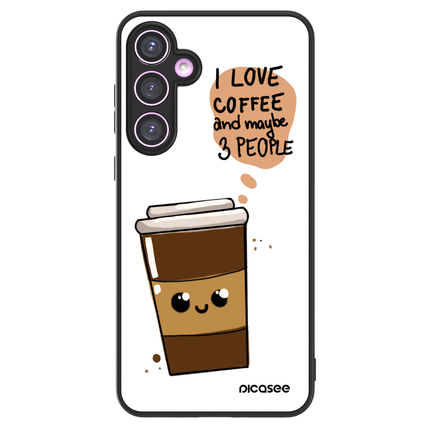 Picasee ULTIMATE CASE za Samsung Galaxy A35 5G A356B - Cute coffee