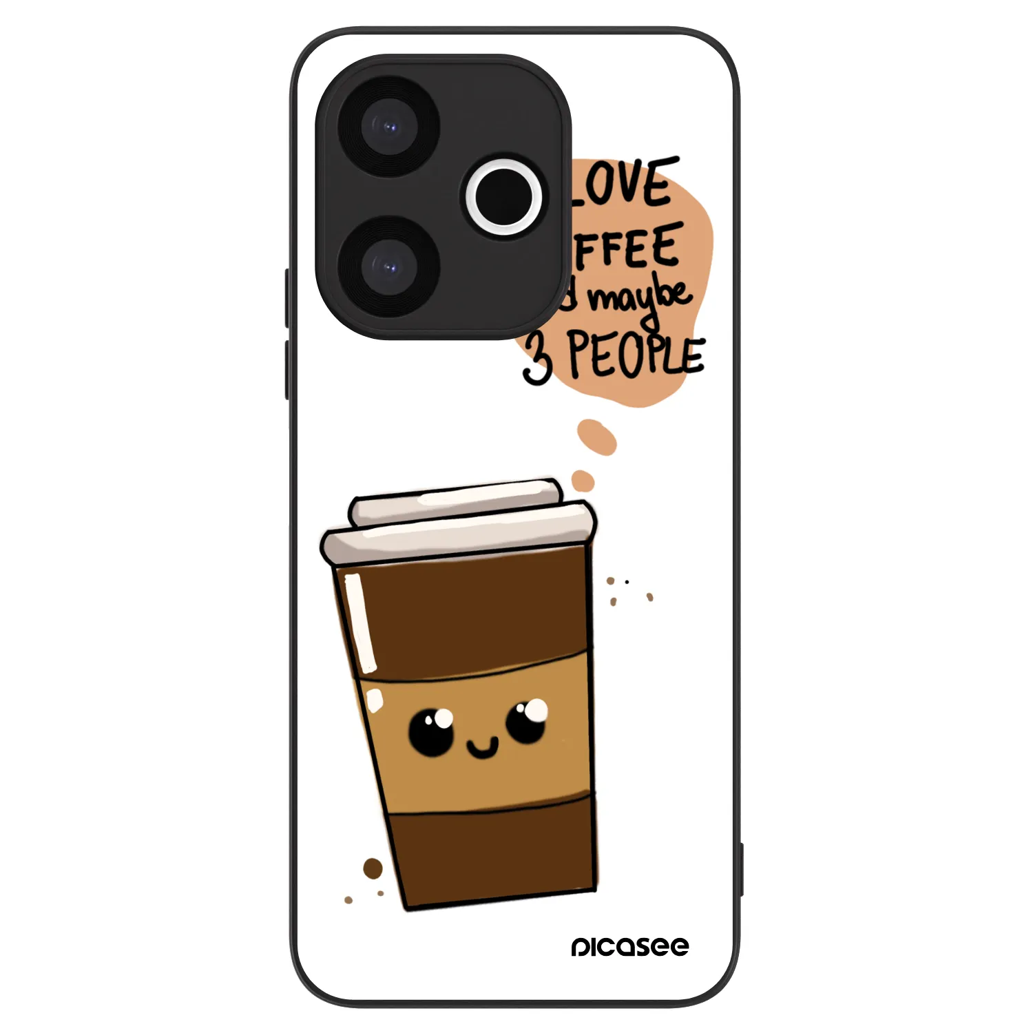 Picasee ULTIMATE CASE za Xiaomi Redmi 13 4G - Cute coffee