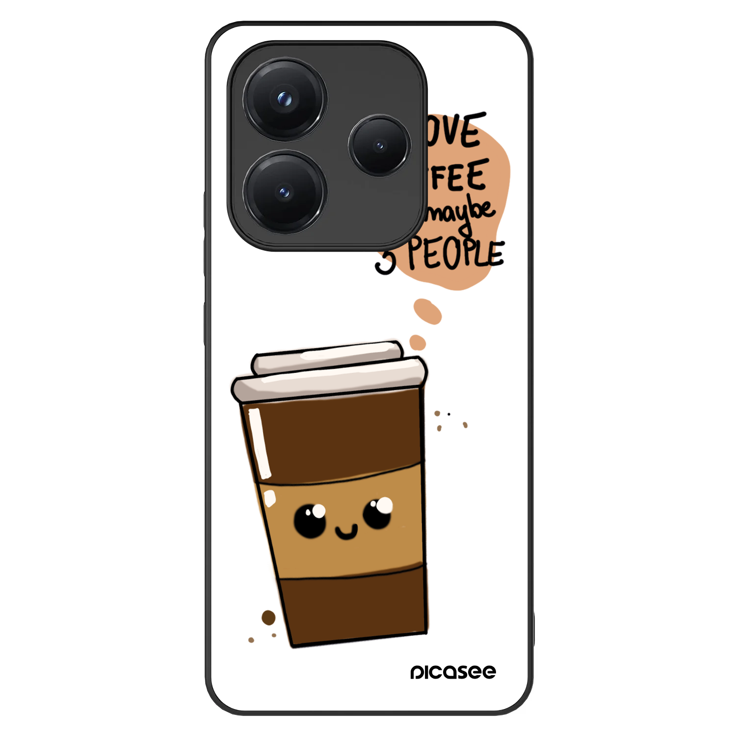 Picasee ULTIMATE CASE za Xiaomi Redmi Note 14 5G - Cute coffee