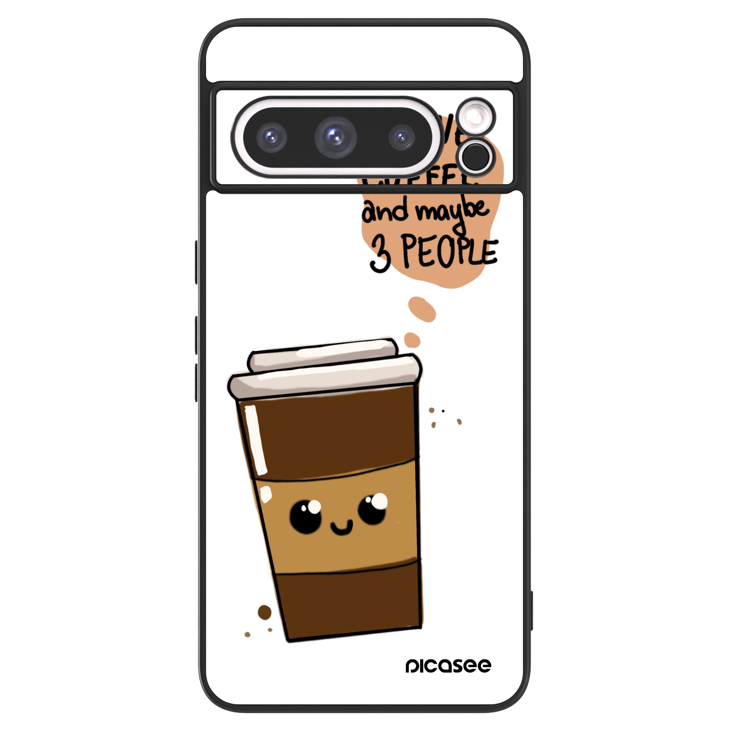 Picasee ULTIMATE CASE za Google Pixel 8 Pro - Cute coffee