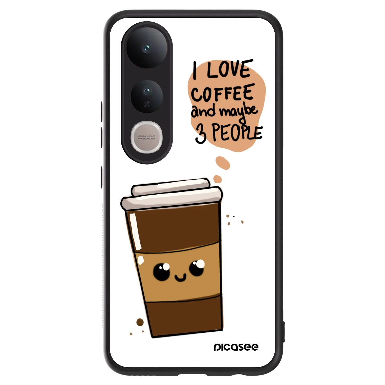 Picasee ULTIMATE CASE za Vivo V50 Lite 5G - Cute coffee