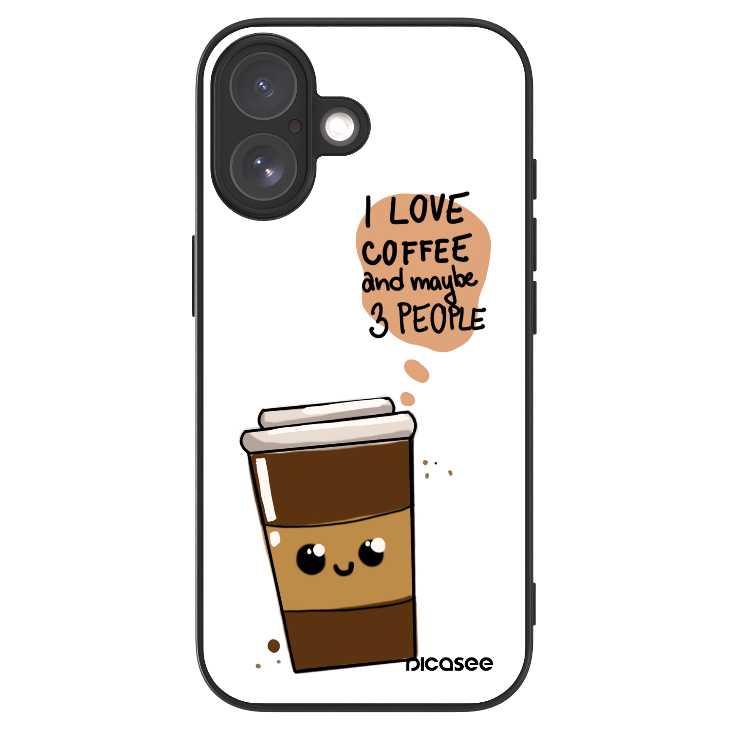 Picasee ULTIMATE CASE MagSafe za Apple iPhone 17 - Cute coffee