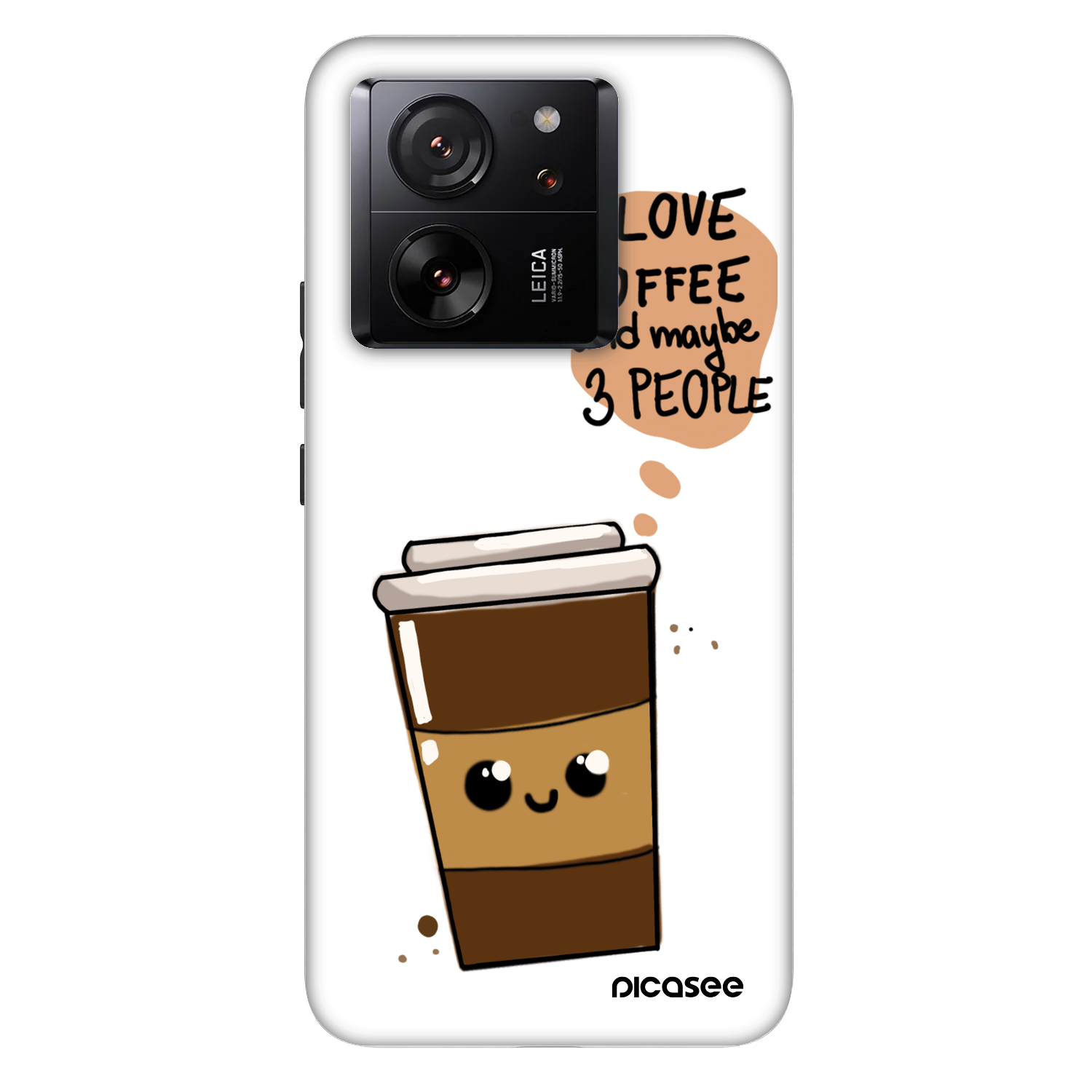 Picasee Fashion Case za Xiaomi 13T Pro - Cute coffee