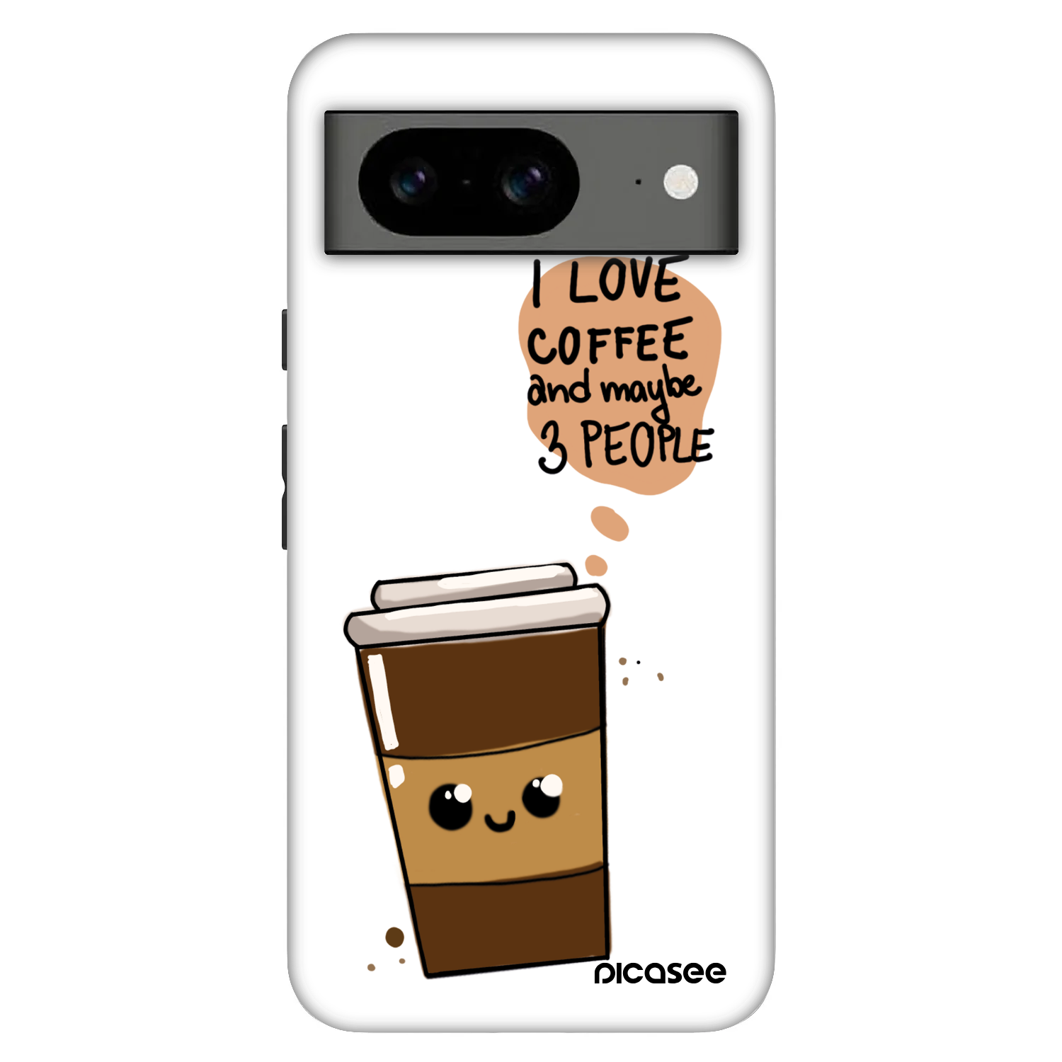 Picasee Fashion Case za Google Pixel 8 Pro - Cute coffee