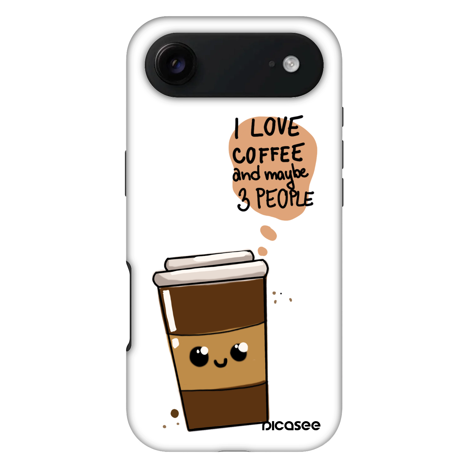 Picasee Fashion Case MagSafe za Apple iPhone Air - Cute coffee
