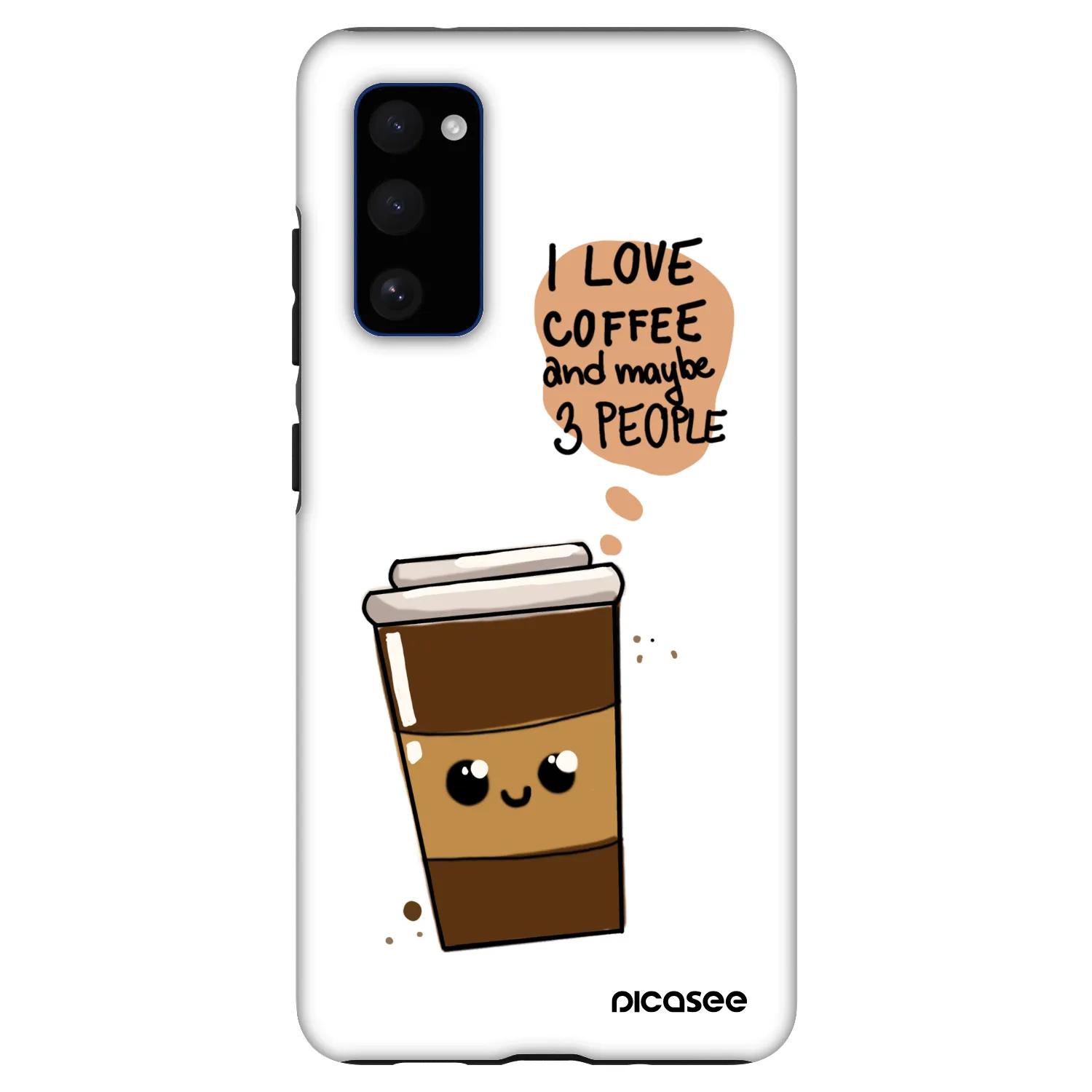 Picasee Fashion Case za Samsung Galaxy S20 FE - Cute coffee