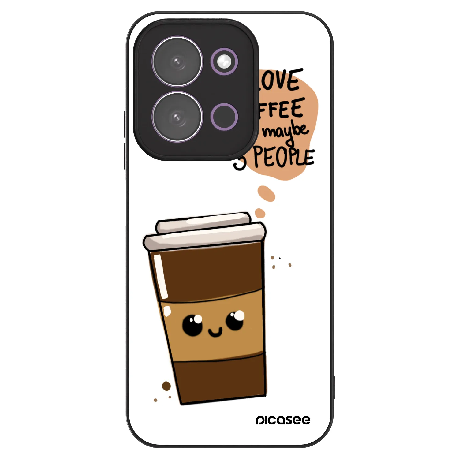 Picasee ULTIMATE CASE za Xiaomi Redmi 15C 5G - Cute coffee