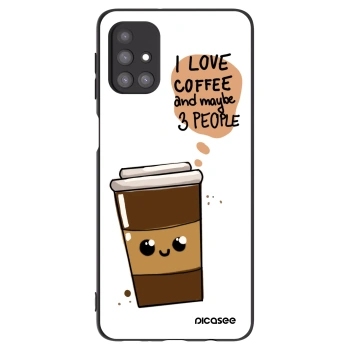Ovitek za Samsung Galaxy M31s - Cute coffee