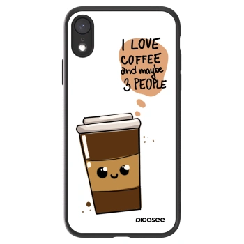 Picasee ULTIMATE CASE za Apple iPhone XR - Cute coffee