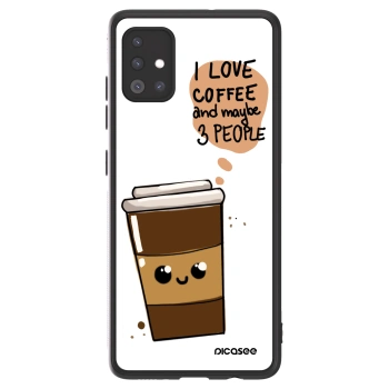 Picasee ULTIMATE CASE za Samsung Galaxy A51 A515F - Cute coffee