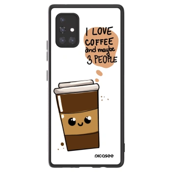 Picasee ULTIMATE CASE za Samsung Galaxy A71 A715F - Cute coffee