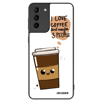 Ovitek za Samsung Galaxy S21+ 5G G996F - Cute coffee